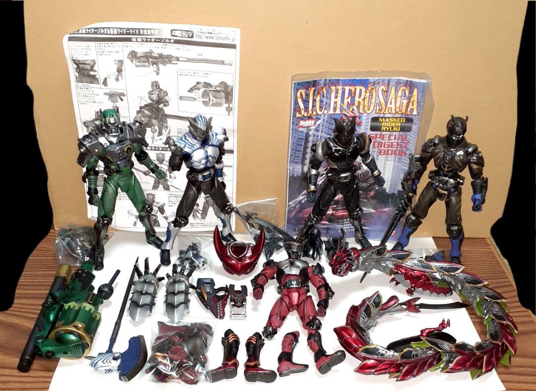 SIC 『仮面ライダー・龍騎』5体セット(ジャック) SIC 『仮面ライダー・龍騎』5体セット(ジャック)