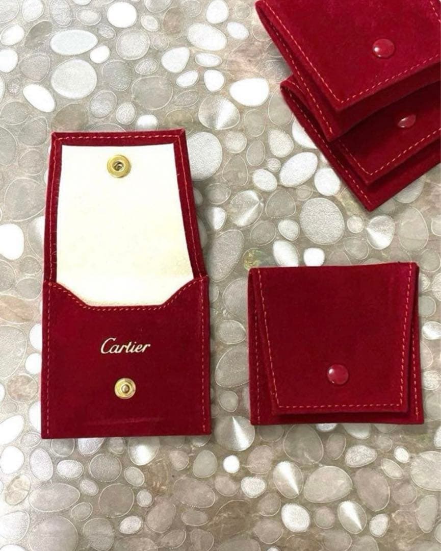 Cartierカルティエ♡ミニポーチ♡ジュエリーポーチ♡ - メルカリ