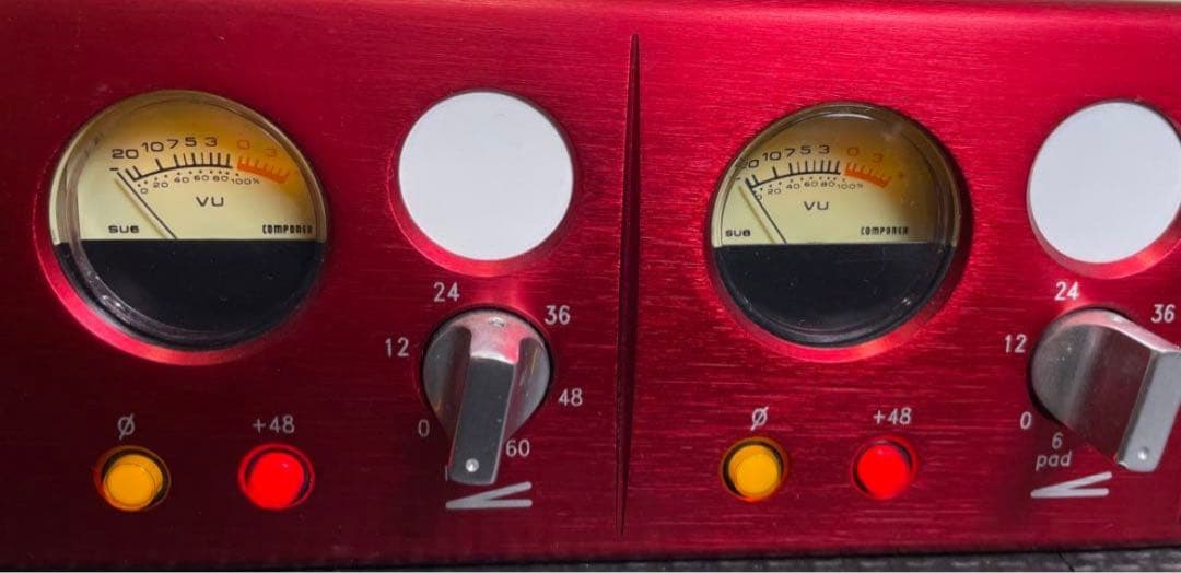 Focusrite Quad Mic-pre レッド - メルカリ