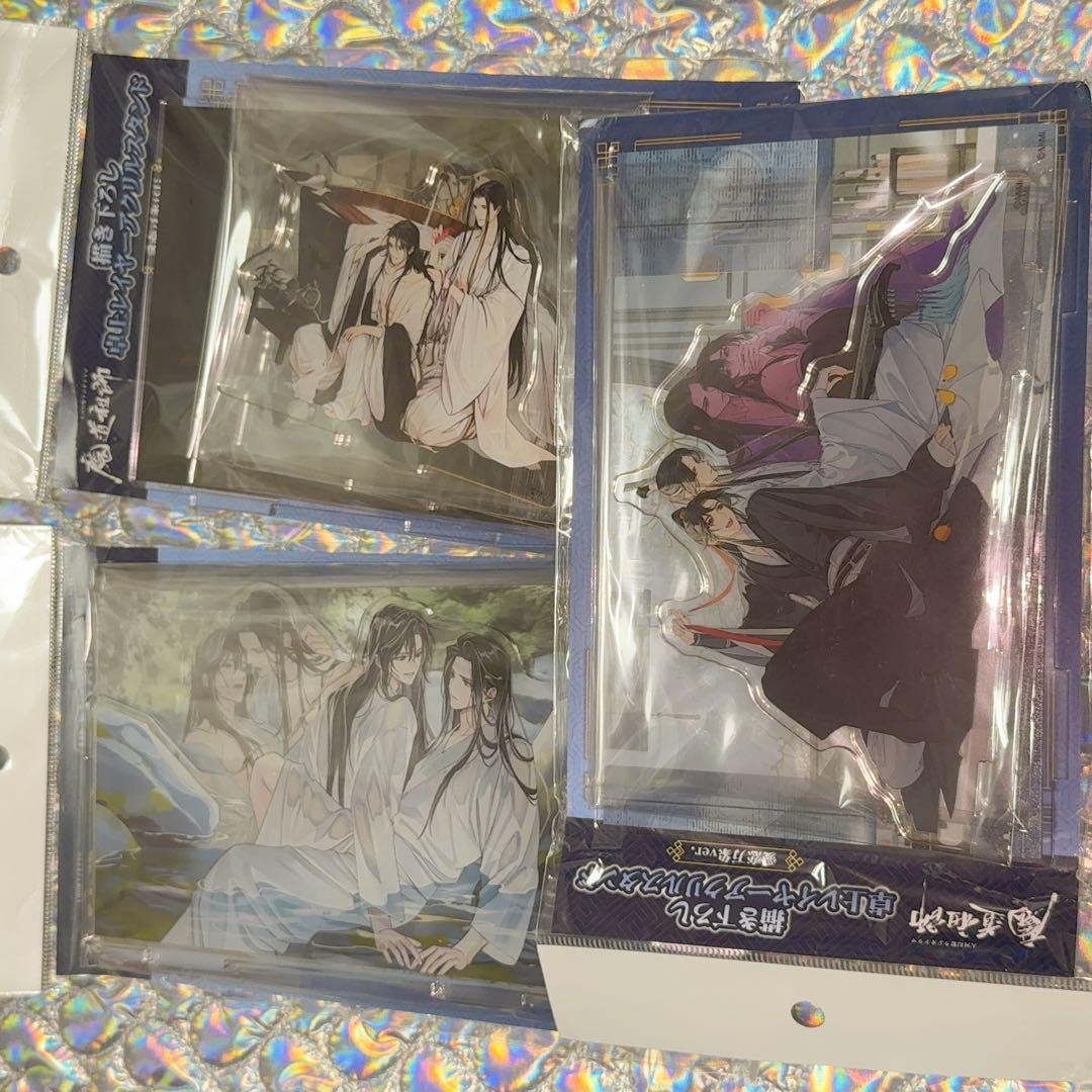 魔道祖師 卓上レイヤーアクリルスタンド3 種アニメジャパン恋愛万象ver.