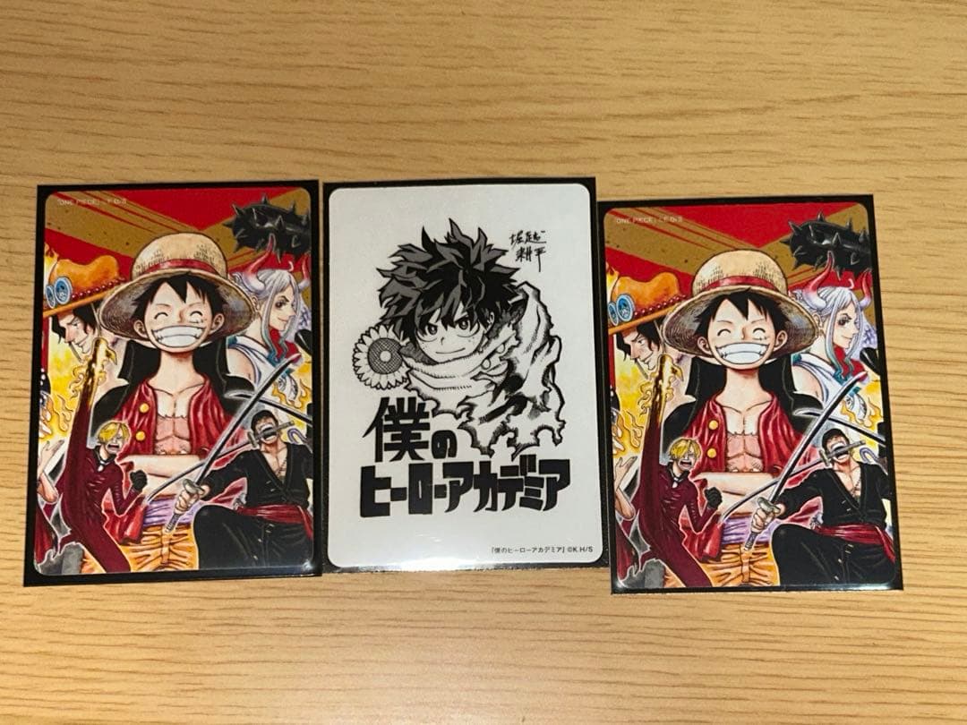 ナツコミダブルステッカー　ワンピース　ヒーローアカデミア 集英社 夏のコミックフェア 『ナツコミ2023』が7月より開始！ 今年は