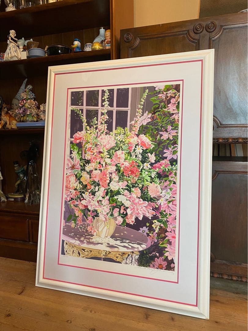 デビット・ロイド・グローバー リトグラフ カントリーガーデン 絵画 インテリア リトグラフ「3人のニンフ(アルベール・ザヴァロ)」 | 【公式】大塚