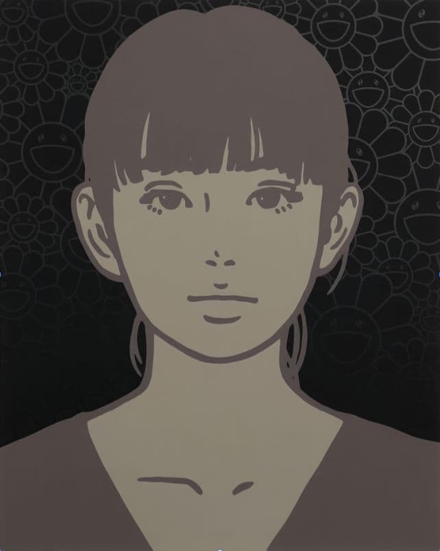 KYNE 村上隆 Untitled R Murakami x KYNE – Untitled: Q (2021) | Limited Edition Screen