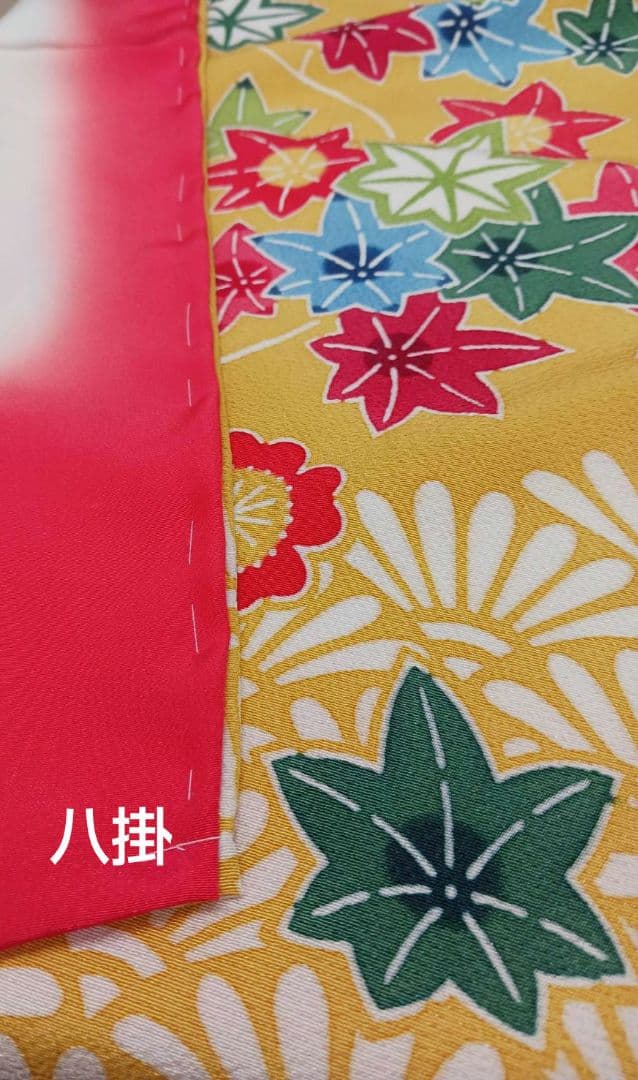 特選 京都 栗山びんがた 七歳お祝い着物 オーダー品 - メルカリ