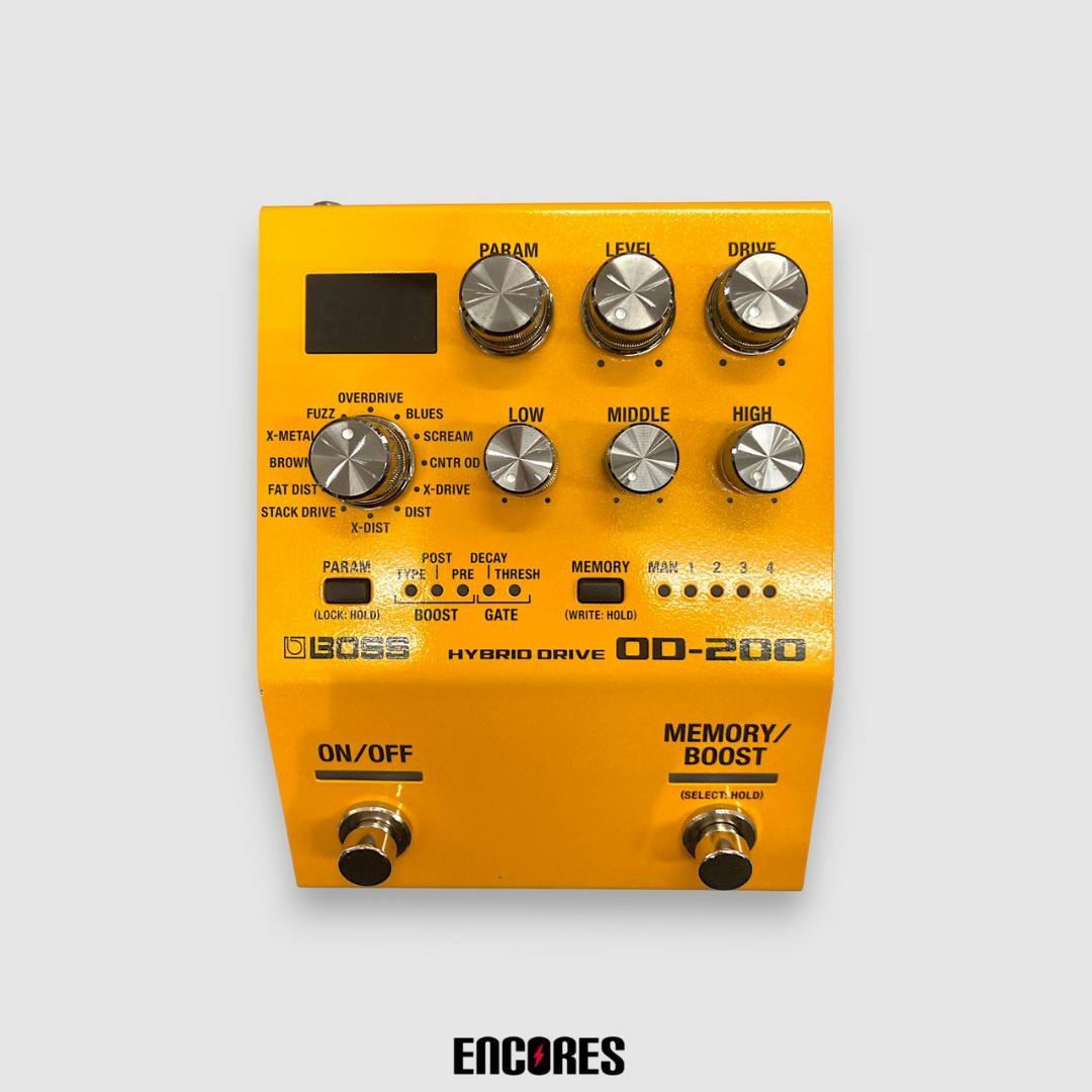 BOSS OD-200 Hybrid Drive オーバードライブ BOSS『OD-200 Hybrid Drive』オーバードライブ / ディストーション