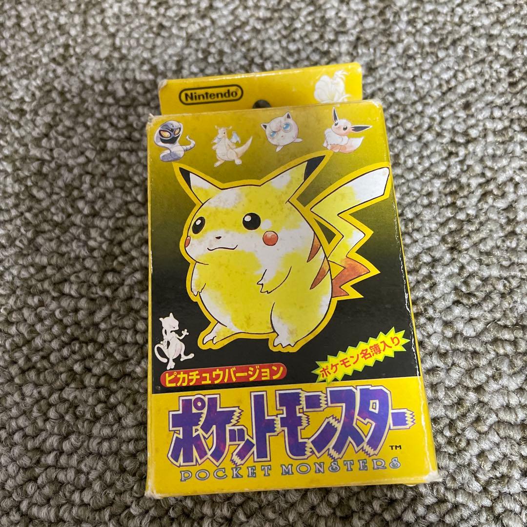 ポケットモンスター　ピカチュウバージョン　トランプ ポケモン ピカチュウ トランプ - メルカリ
