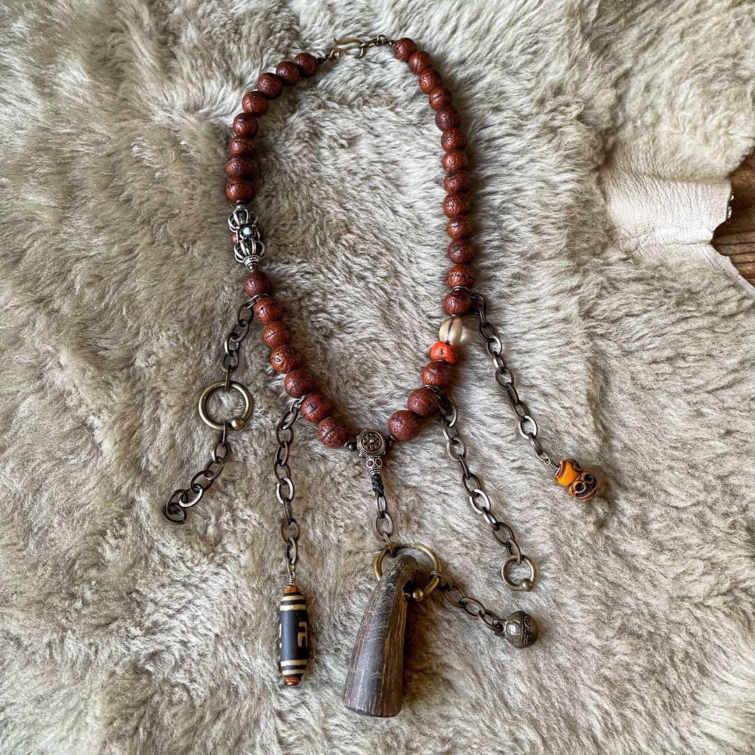 Forgotten Tibet ①鳳眼菩提樹necklace & Amulets