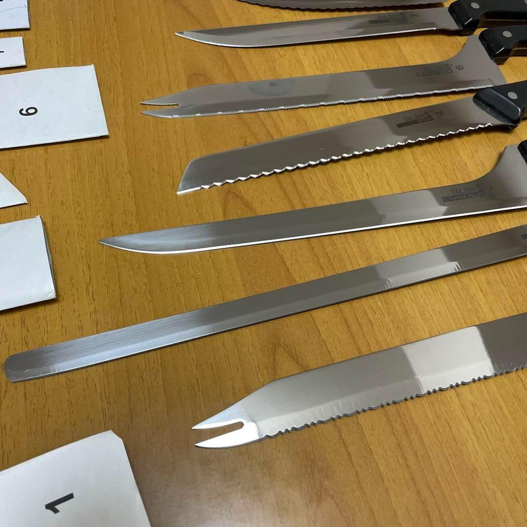 ロンコ シックススター ナイフセット six star knife 包丁セット