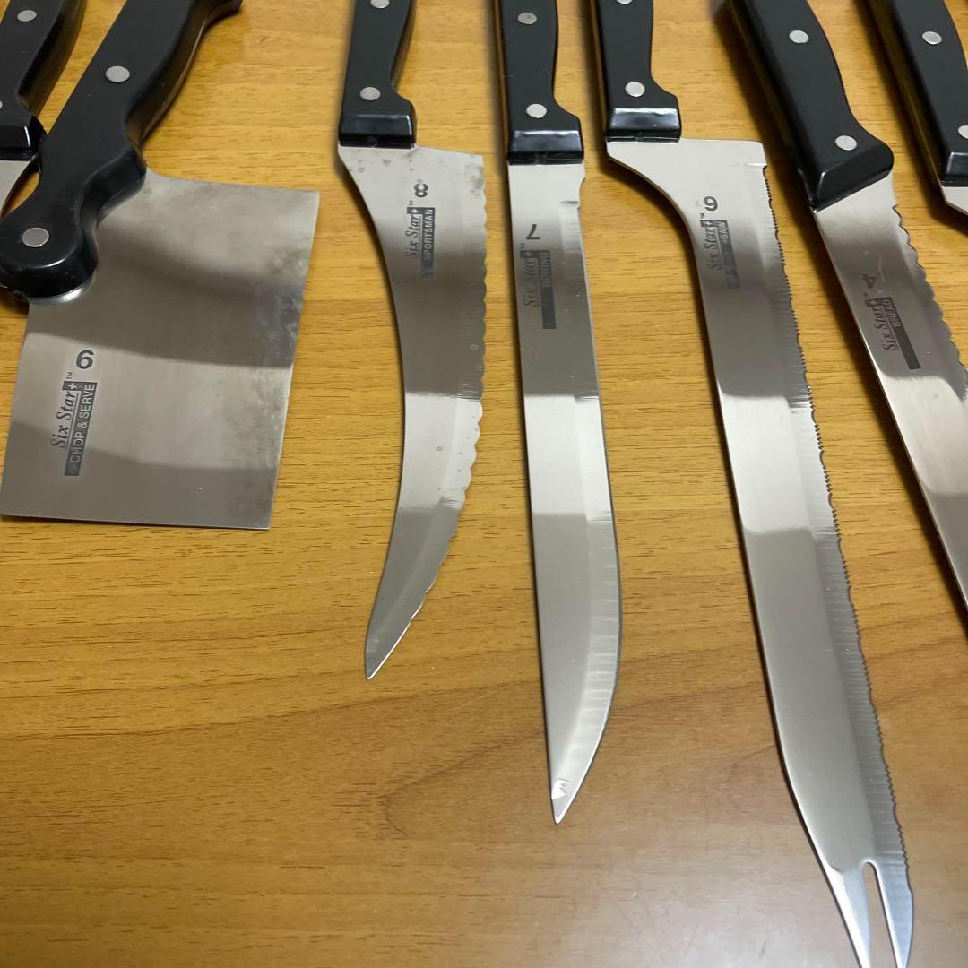 ロンコ シックススター ナイフセット six star knife 包丁セット