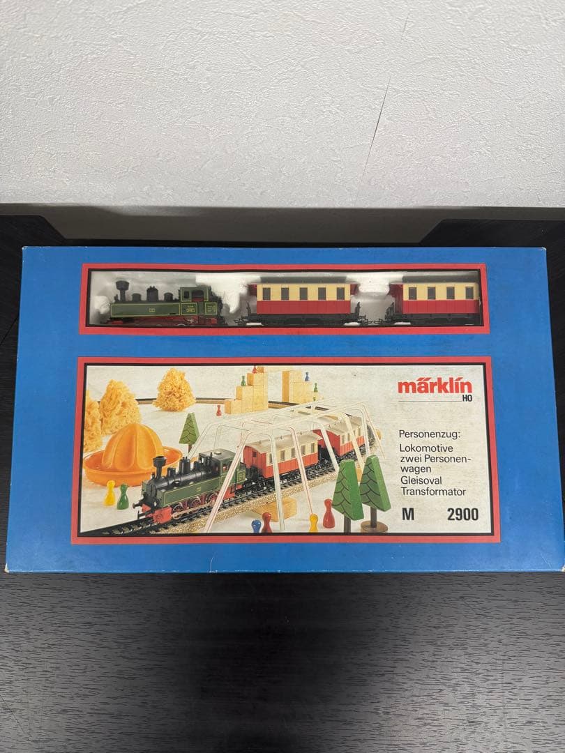 ★レトロ希少★ Märklin HO M2900 蒸気機関車セット 変圧器付 Märklin HO Set-S 2930 - Complete Train Set in Pristine Condition