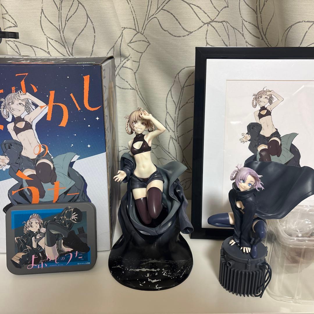 よふかしのうたフィギュアセット いたずらな笑顔や美しいスタイルが魅力的！TVアニメ『よふかしのうた