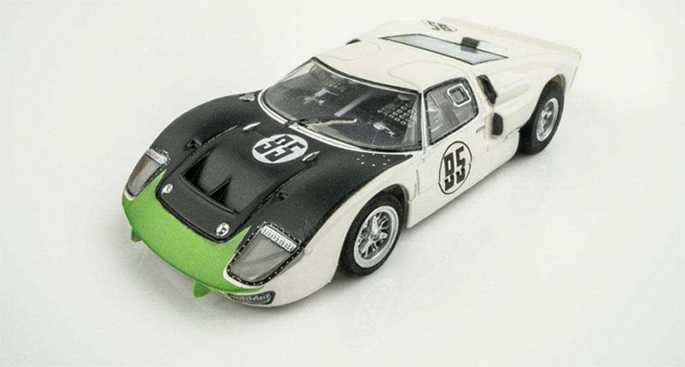 AFX Ford GT40 Mark II #95 ☆HOスロットカー/TYCO AFX 1966 Ford GT40 MKII #95 Daytona Mega G+ HO Slot Car