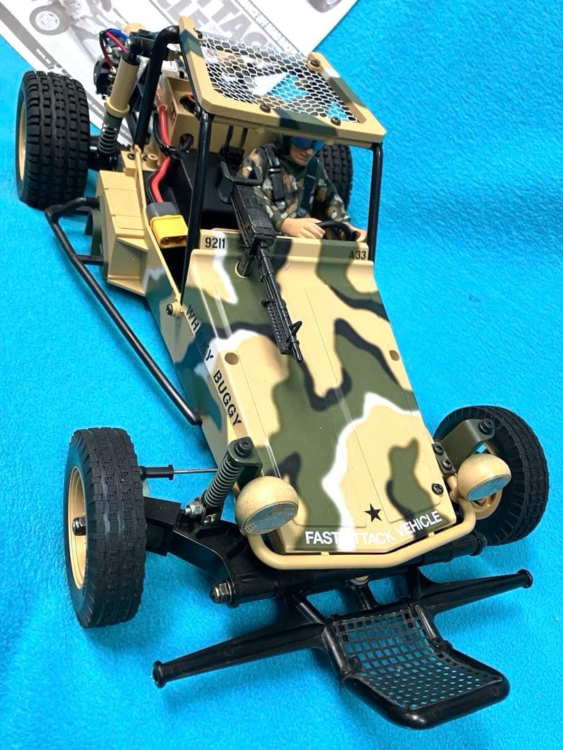 タミヤ　RCカー完成品 1/10 アタックバギー（2011） TAMIYA タミヤ】1/10RC アタックバギー(2011)/組立キット[58496