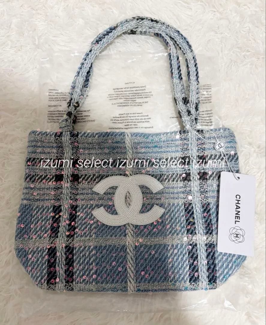 新品CHANELシャネルビューティーノベルティバッグ ツィード
