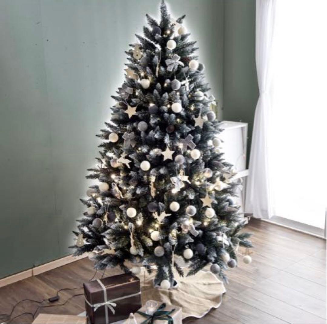 北欧クリスマスツリー180cm雪化粧松ぼっくり付きLEDオーナメントセット Amazon.co.jp: クリスマスツリー 180cm オーナメントセット 松ぼっくり