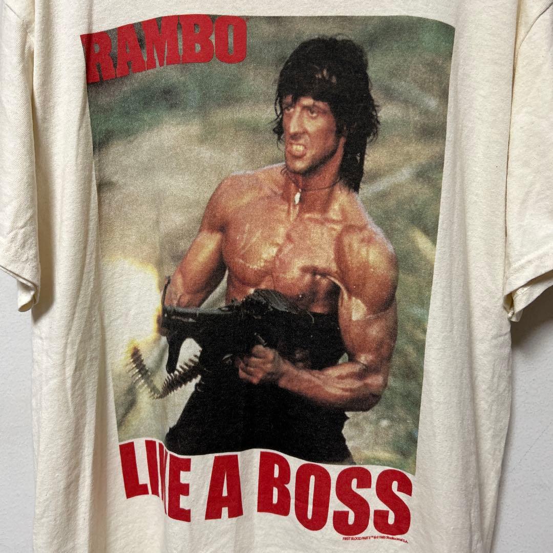 激レア 映画ランボー Tシャツ RAMBO シルベスター・スタローン 名作