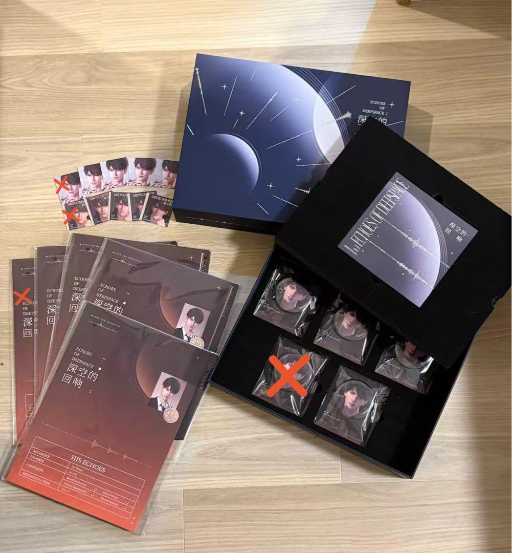 「バラ売り可能」公式正規品　恋と深空 マヒル グッズセット+CD 4セット 恋と深空 公式 正規品 マヒル バースデー 2025 チェキセット チェキ