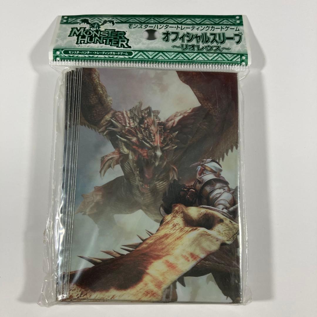 モンスターハンターTCG 公式スリーブ 4種セット 未開封 - メルカリ