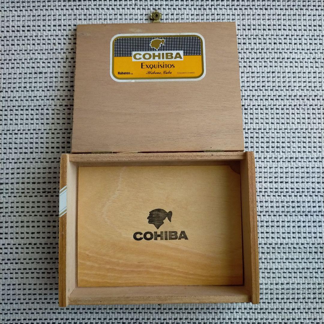 COHIBA 葉巻木箱(中身なし)&シダーウッド - メルカリ