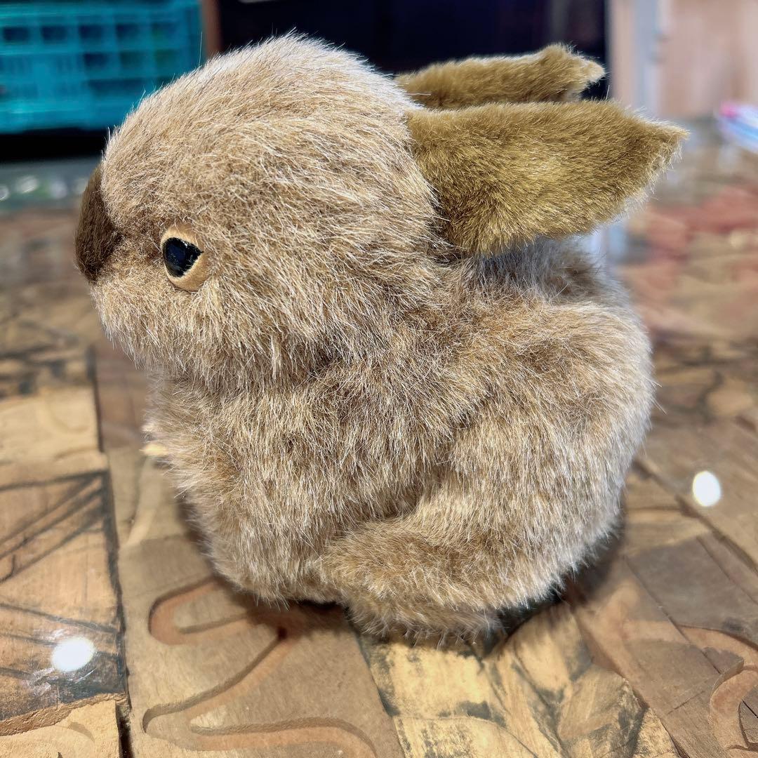 やまね工房 ぬいぐるみ 野うさぎの子 野ウサギ 動物 ハンドメイド作家