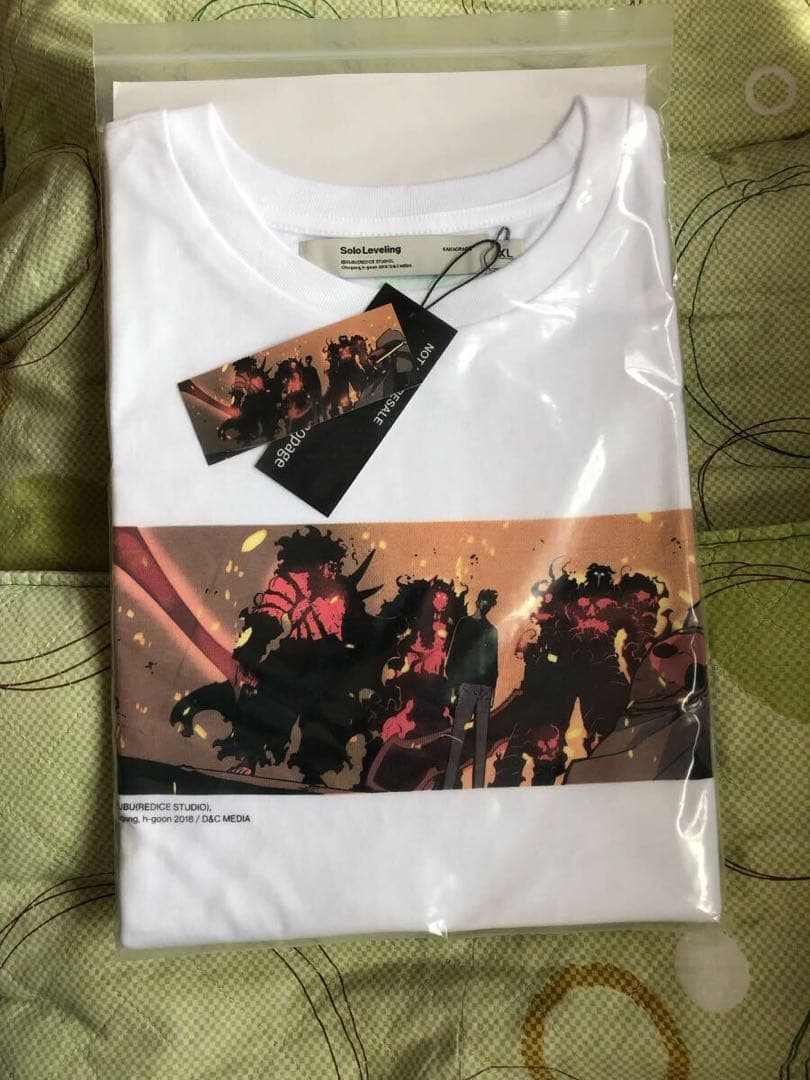未使用 当選人数50名 俺だけレベルアップな件 tシャツ タグ付き 非売品 向坂雫 フルグラフィックTシャツ [アニメ『俺だけレベルアップな件