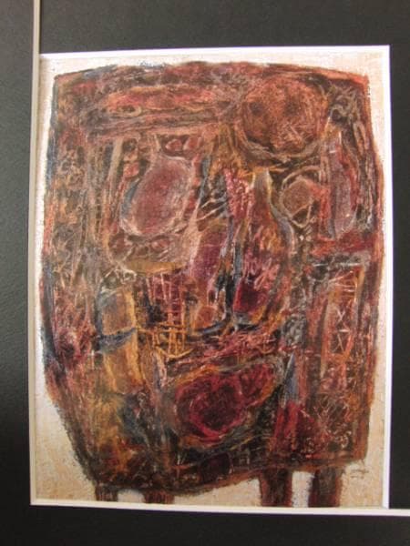Jean Dubuffet、LE SOUPER RICHE、画集画、新品額装付 Jean Dubuffet at Palazzo Franchetti. An exhibition curated by