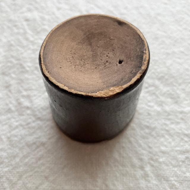 希少19世紀キュノワール酒器小さなポットデルフトカフェオレボウル余宮