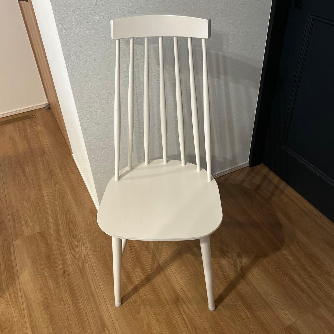【PAGED MEBLE】ダイニングチェア　ポーランド製　ホワイト POLYWOOD Chippendale Dining Side Chair - Amish Yard