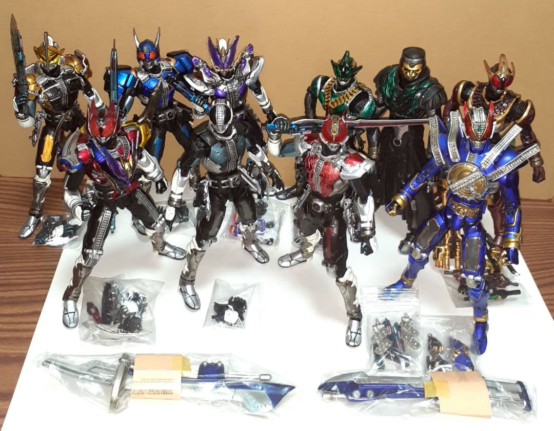 SIC『仮面ライダー・電王』10体セット FIG]魂ウェブ商店限定 S.I.C. 極魂 デンライナーDXセット 仮面ライダー
