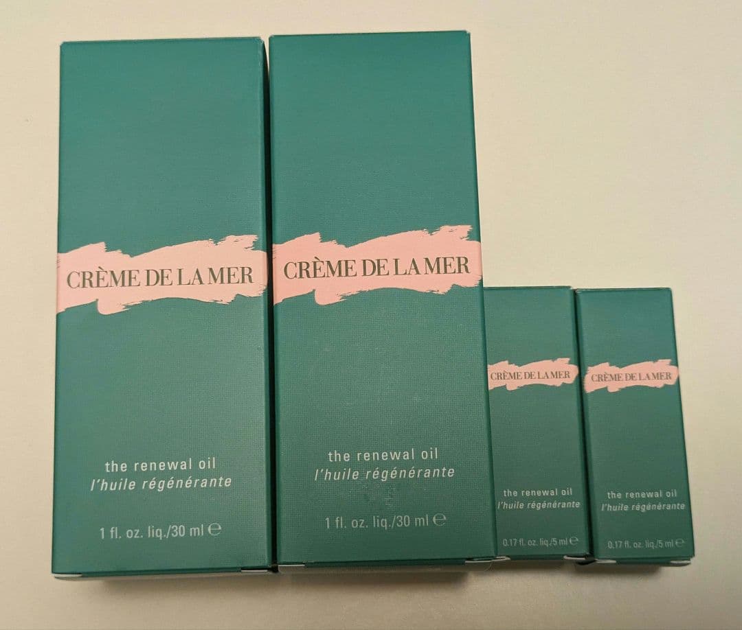 ドゥ・ラ・メール　ザ・リニューアル オイル 本品2本＆サンプル2本 ザ・リニューアル オイル 30ML