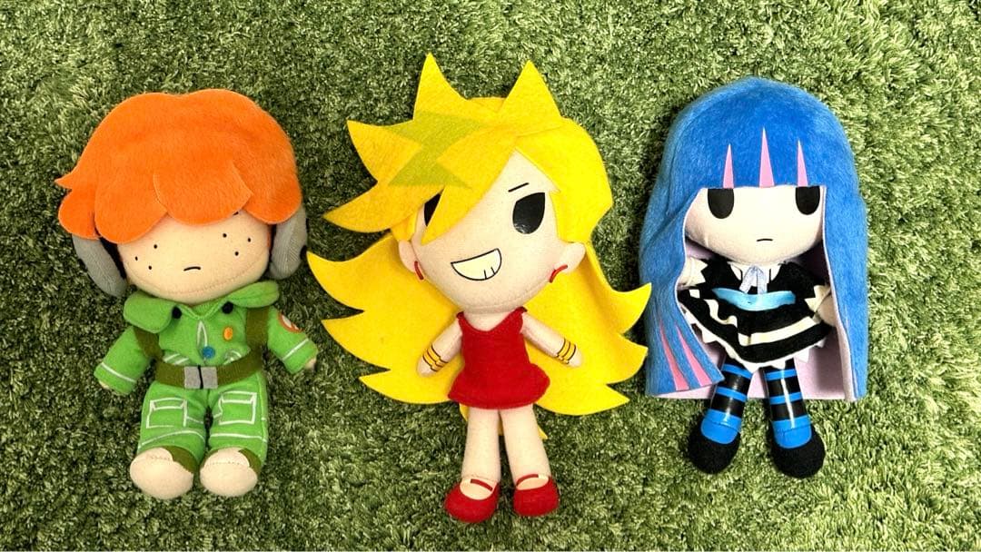 希少】パンティ&ストッキングwithガーターベルト ぬいぐるみセット