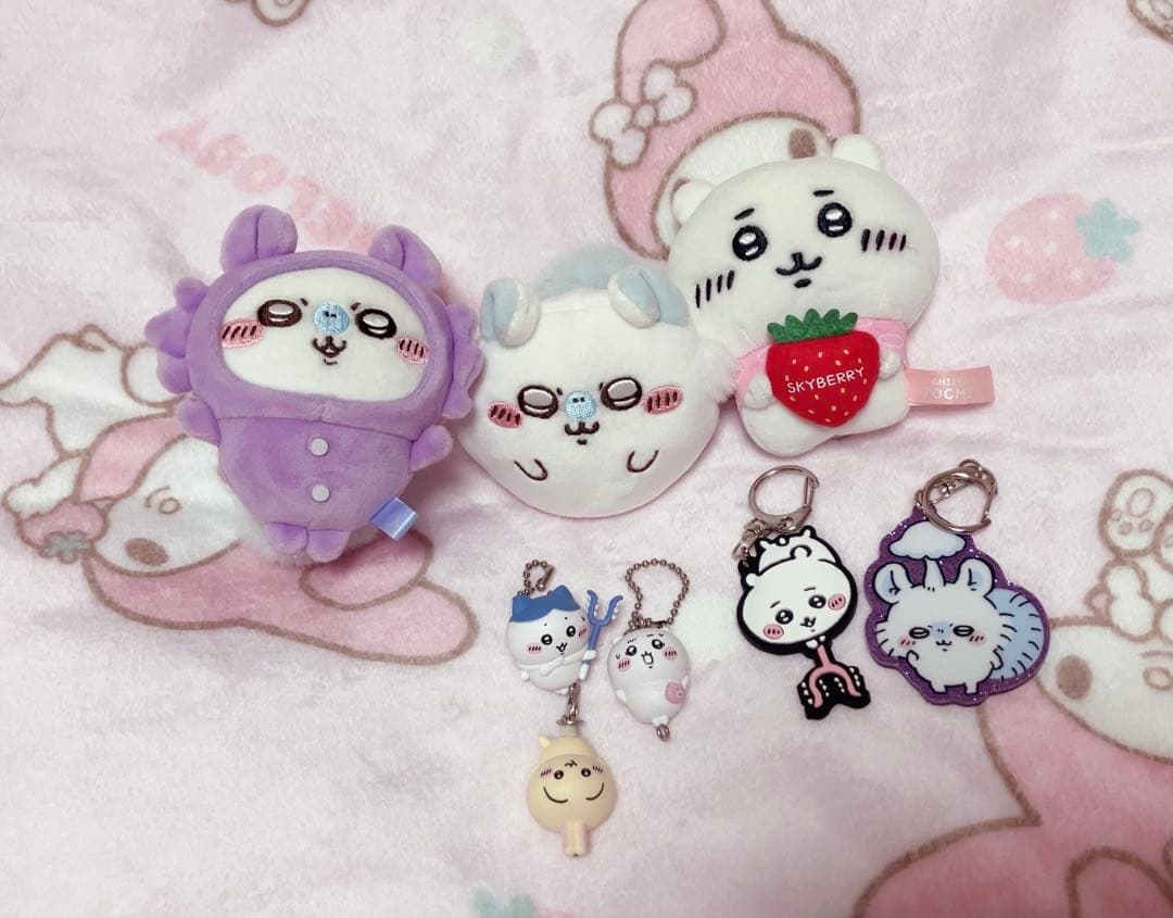 ちいかわ モモンガ マスコット まとめ売り - メルカリ