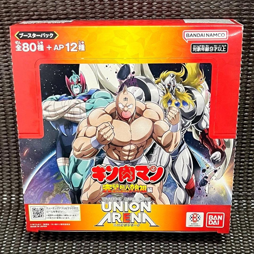 【新品未開封】UNION ARENA キン肉マン 完璧超人始祖編 4BOX キン肉マン：TCG「UNION ARENA」参戦 正義超人、悪魔超人、完璧超人