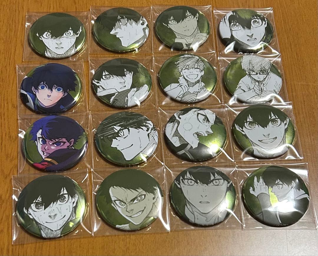 ブルロ展 推しキャラバッジ 潔世一 160個 vol.1,2 ブルーロック展 グッズ情報】 □推しキャラバッジコレクション（全8種