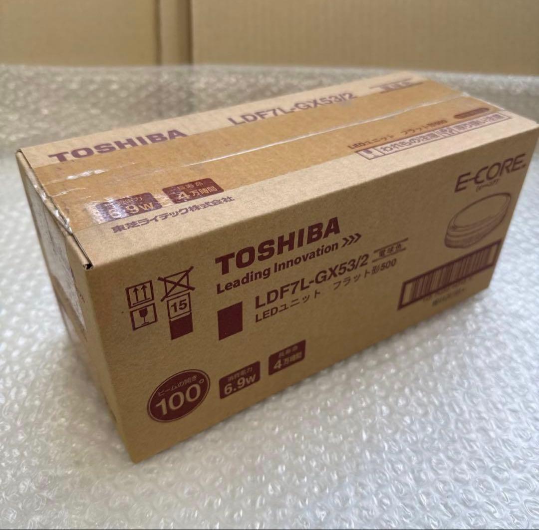 新品TOSHIBA E-CORE LDF7L-GX53/2 10個 41ff1BYVZnL._AC_UF350,