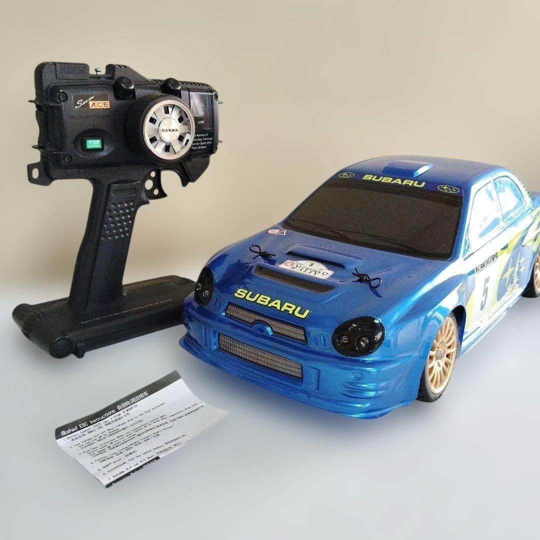 デアゴスティーニ　1/10 ラジコン　スバルインプレッサ ESC仕様 最終値下げ】デアゴスティーニ スバル インプレッサ1/10スケール