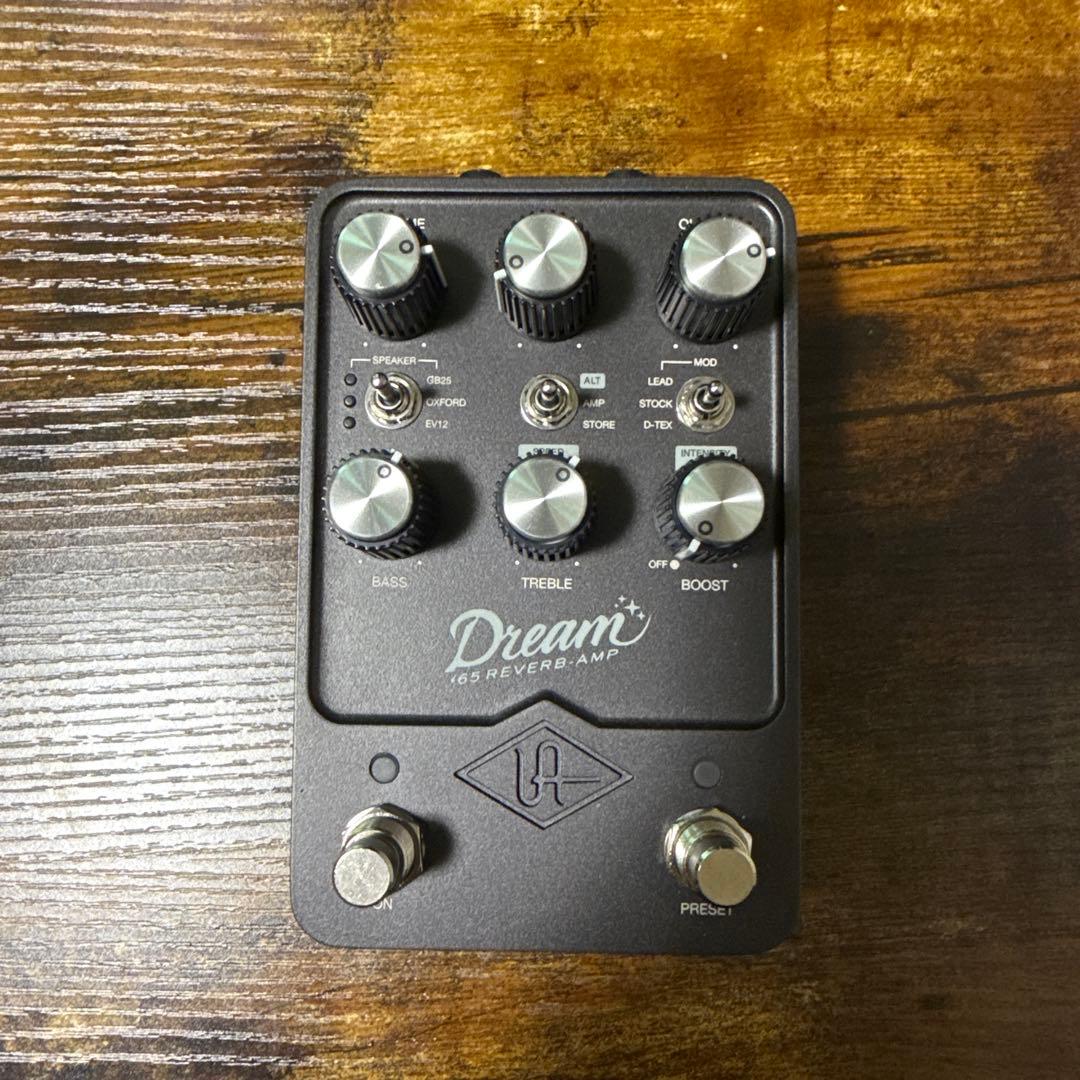 ギター UAFX Pedal Dream '65 Reverb Amp Universal Audio UAFX Dream '65 Reverb Amp Effects Pedal - | Music