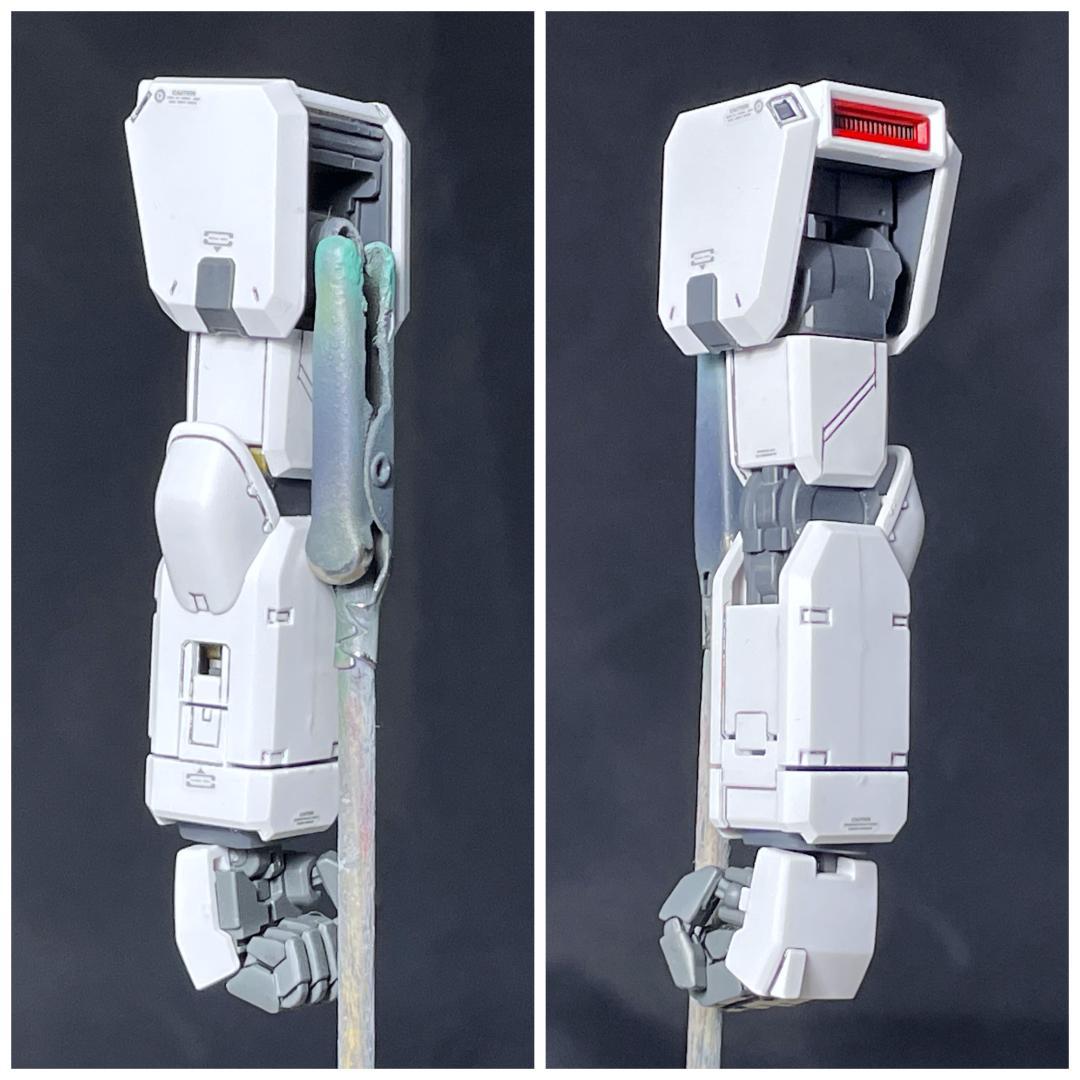 プレバン限定 MG ジムコマンド(宇宙戦仕様・ユーグ機)改修・全塗装