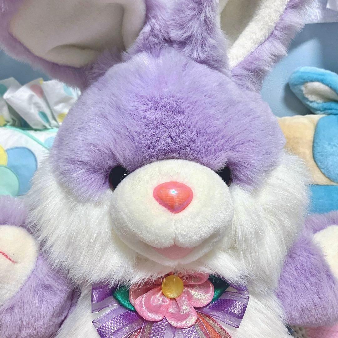 ヴィンテージ DanDee 特大 イースターバニー ぬいぐるみ ファンシー