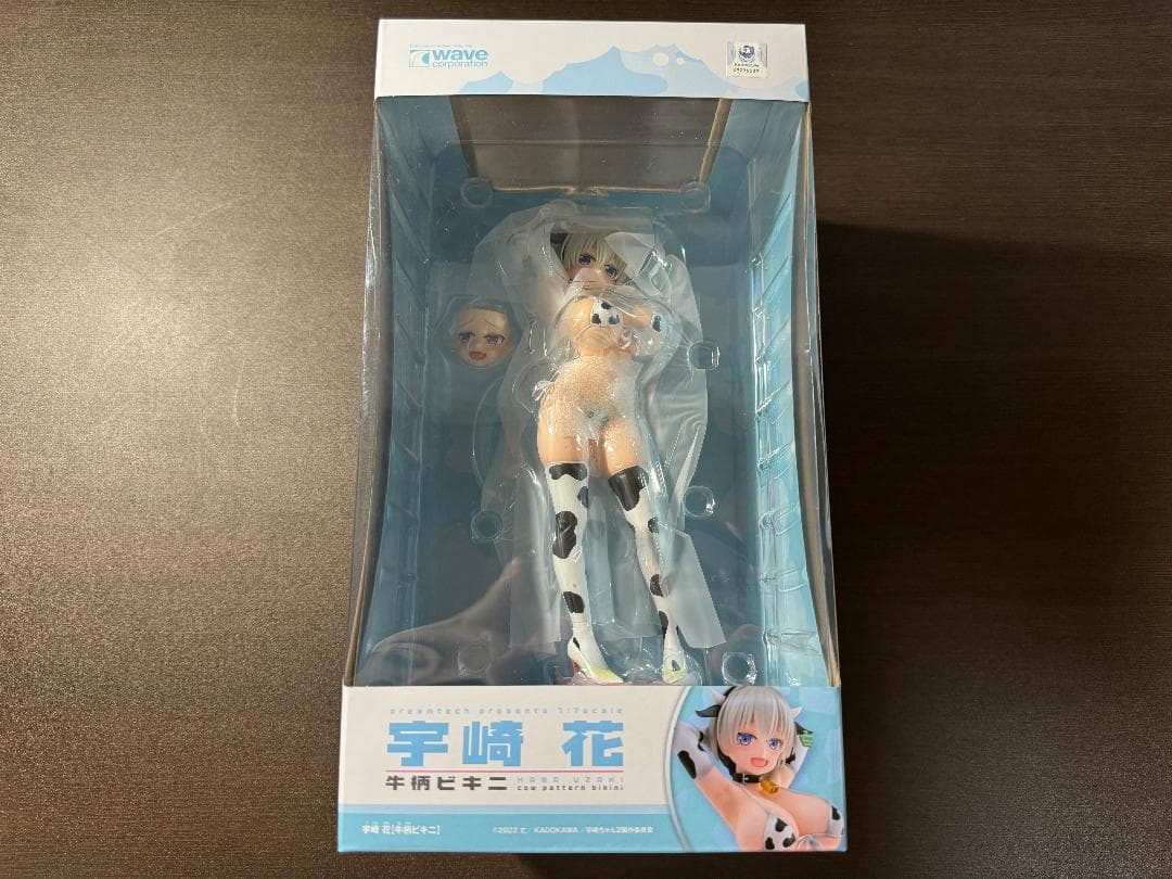 wave ドリームテック 宇崎 月/花【牛柄ビキニ】 セット 1/7 フィギュア