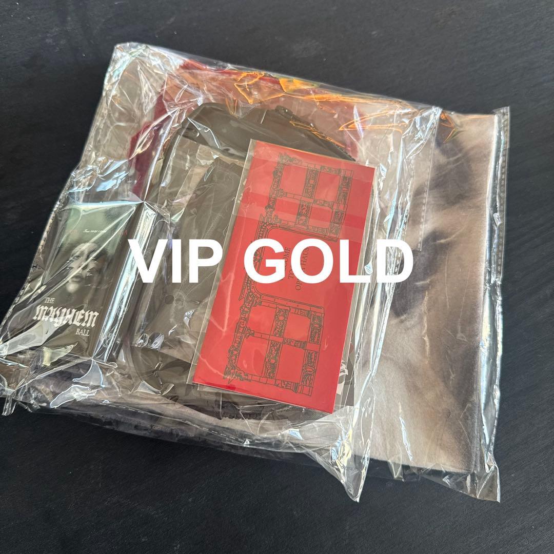 lady gaga the mayhem ball vip gold 未開封 Lady Gaga Mayhem Ball 2026 VIP GOLD グッズ - メルカリ