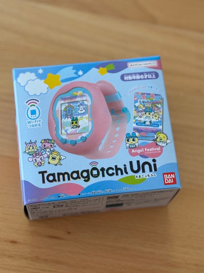 【新品未開封】 たまごっちユニエンジェル　Tamagotchi Uni 購入特典付き】Tamagotchi Uni Angel Festival（たまごっちユニ