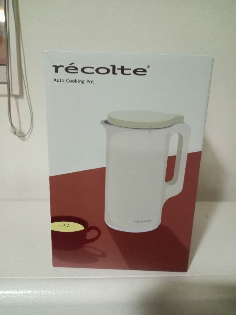 新品未開封　récolte Auto Cooking Pot レコルト 自動調理ポット recolte Auto Cooking Pot ≪クリーム