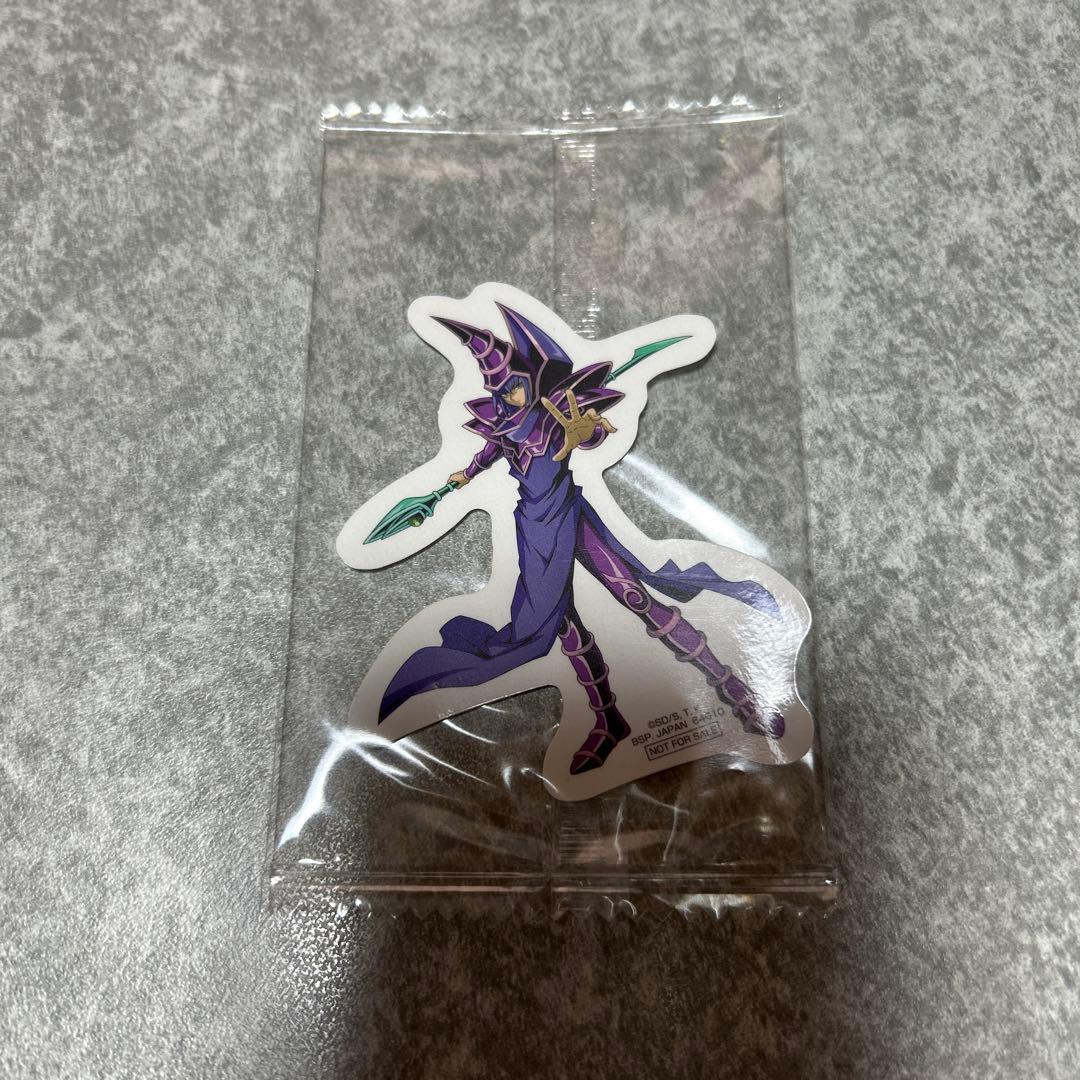 遊戯王 一番くじ 購入特典ステッカー シール ブラックマジシャン