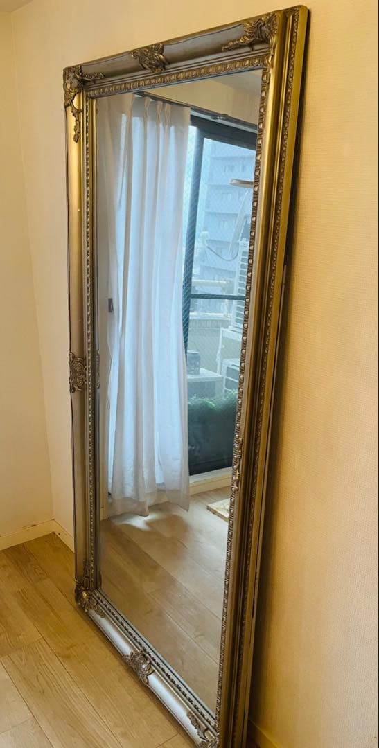 シャンパンゴールド アンティーク姿見 180x90cm 巨大 Amazon.co.jp: ぼん家具 スタンドミラー アンティーク 全身鏡 姿見 幅
