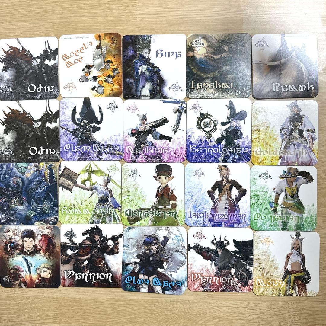ff14 エオカフェ コースターセット 20枚セット - メルカリ