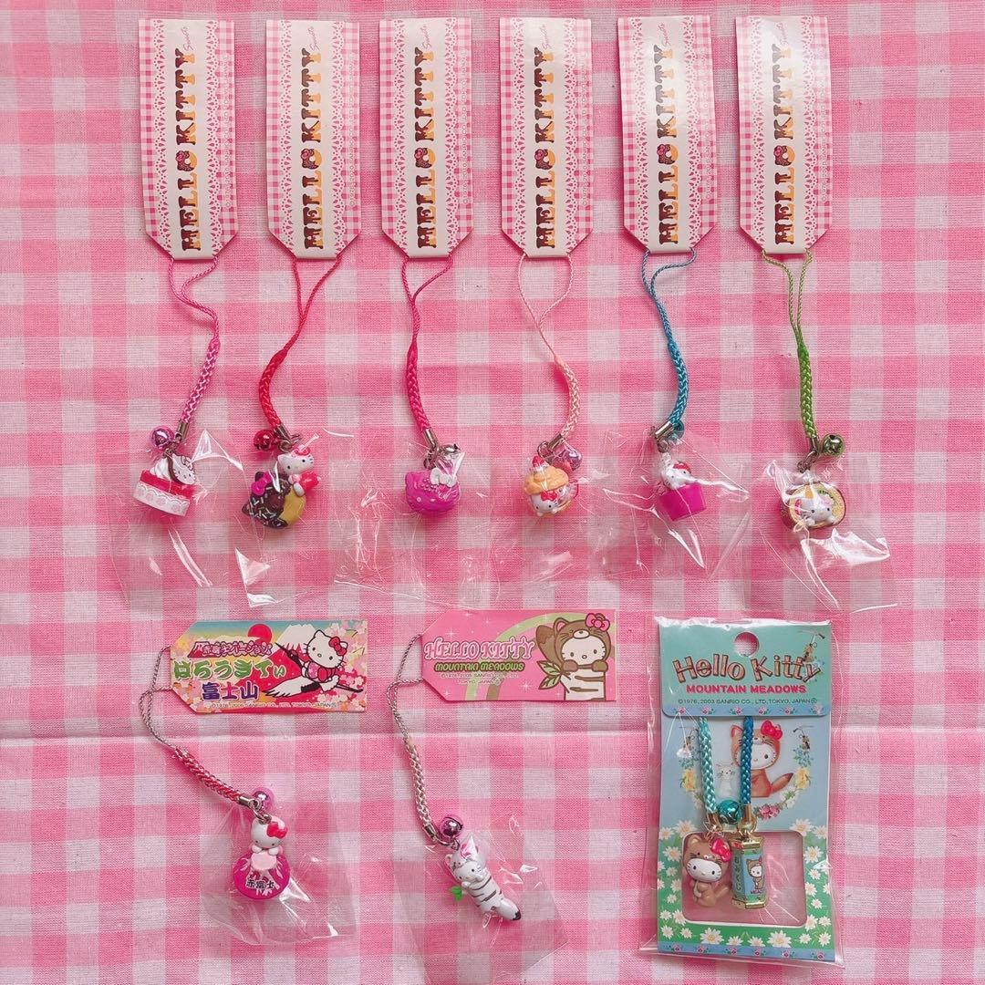 ♡ 激レア 希少 ハローキティ kitty スイーツ ご当地 根付け 赤富士 ♡ ハローキティ - キティ☆ねつけ☆ご当地キティ高知県限定キティ14種類