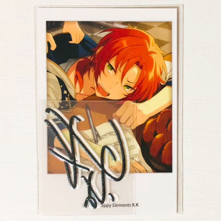 新品☆あんスタ☆Knights【月永レオ】サインステッカー - メルカリ