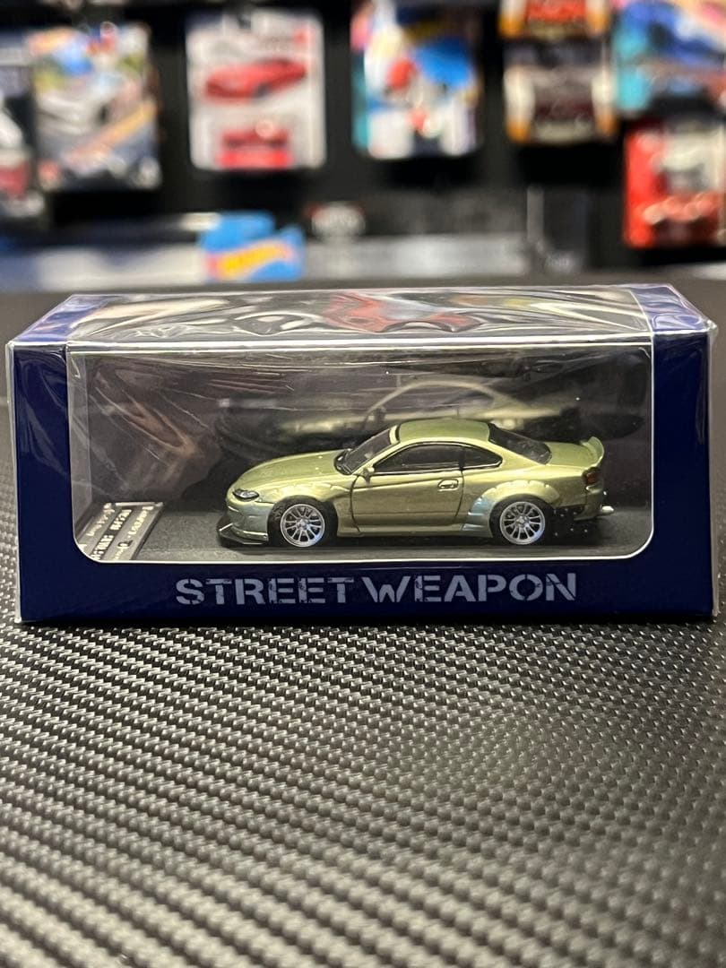 ミニカー STREET WEAPON 1/64 SILVIA S15 Street Weapon 1:64 Nissan Silvia S15 Pandem Rocket Bunny