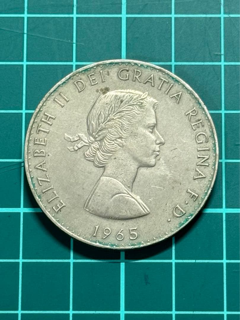 アジュマン 7.5リアル銀貨 ガゼル